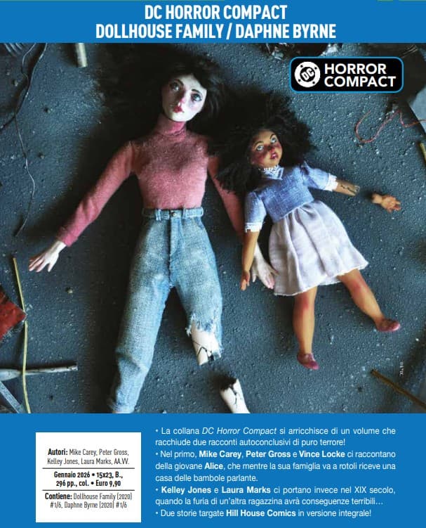 Dollhouse Family / Daphne Byrne - DC Horror Compact - Panini Comics - Italiano