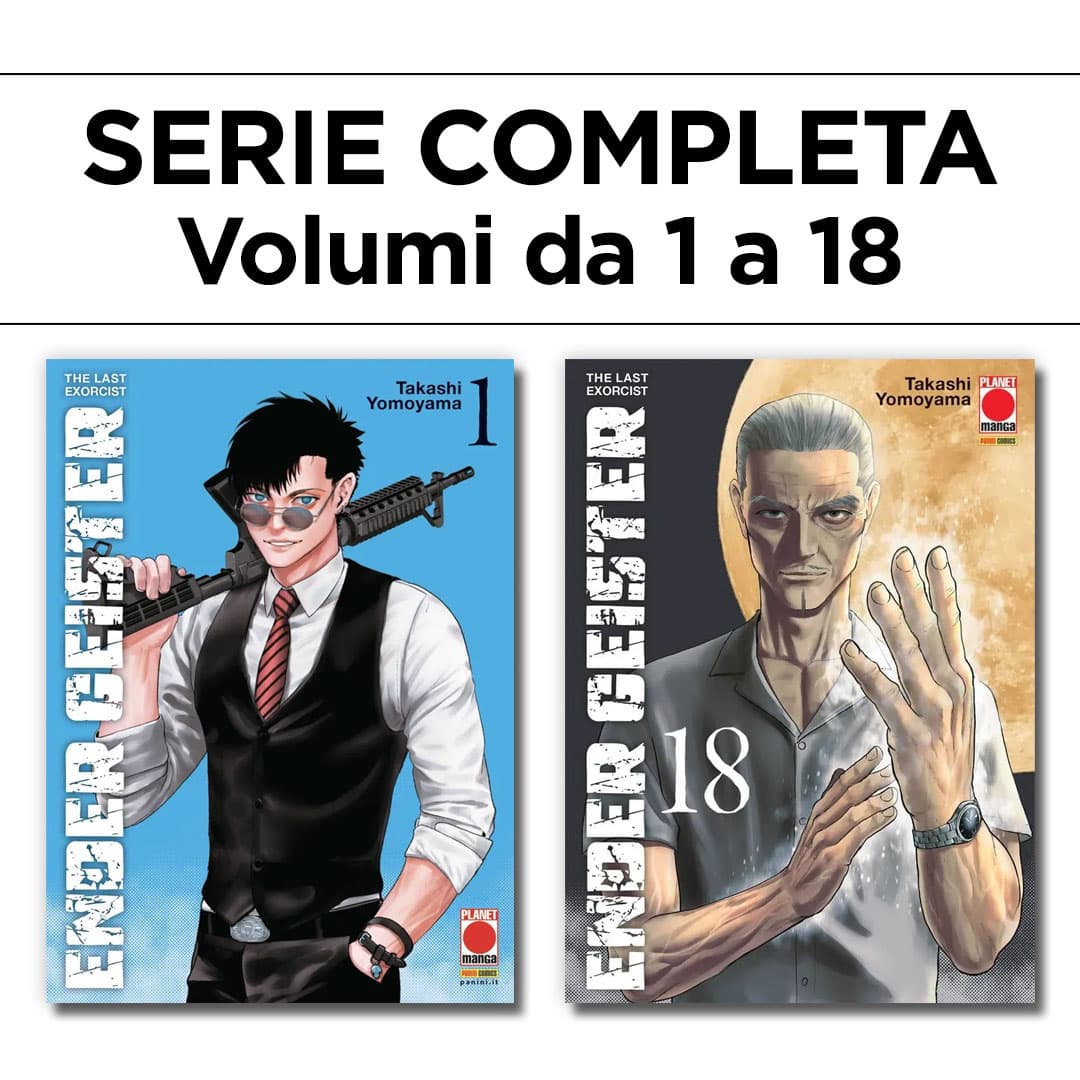 Ender Geister - The Last Exorcist 1/18 - Serie Completa - Panini Comics - Italiano