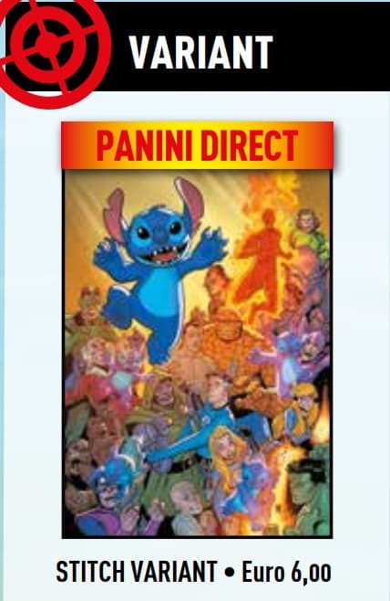 Fantastici Quattro 35 (469) - Stitch Variant - Panini Comics - Italiano