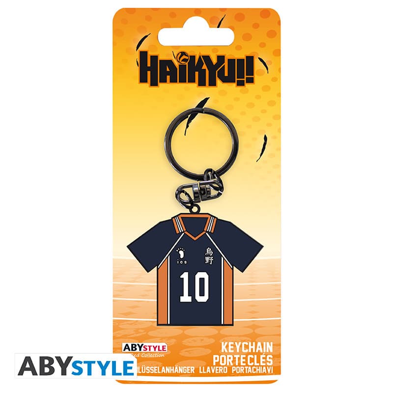 Haikyu!! - Keychain Metal - Hinata's Jersey