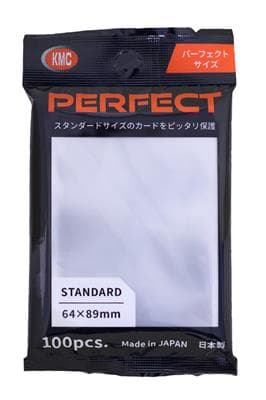 KMC - Card Sleeves - Perfect Size - 100 Sleeves