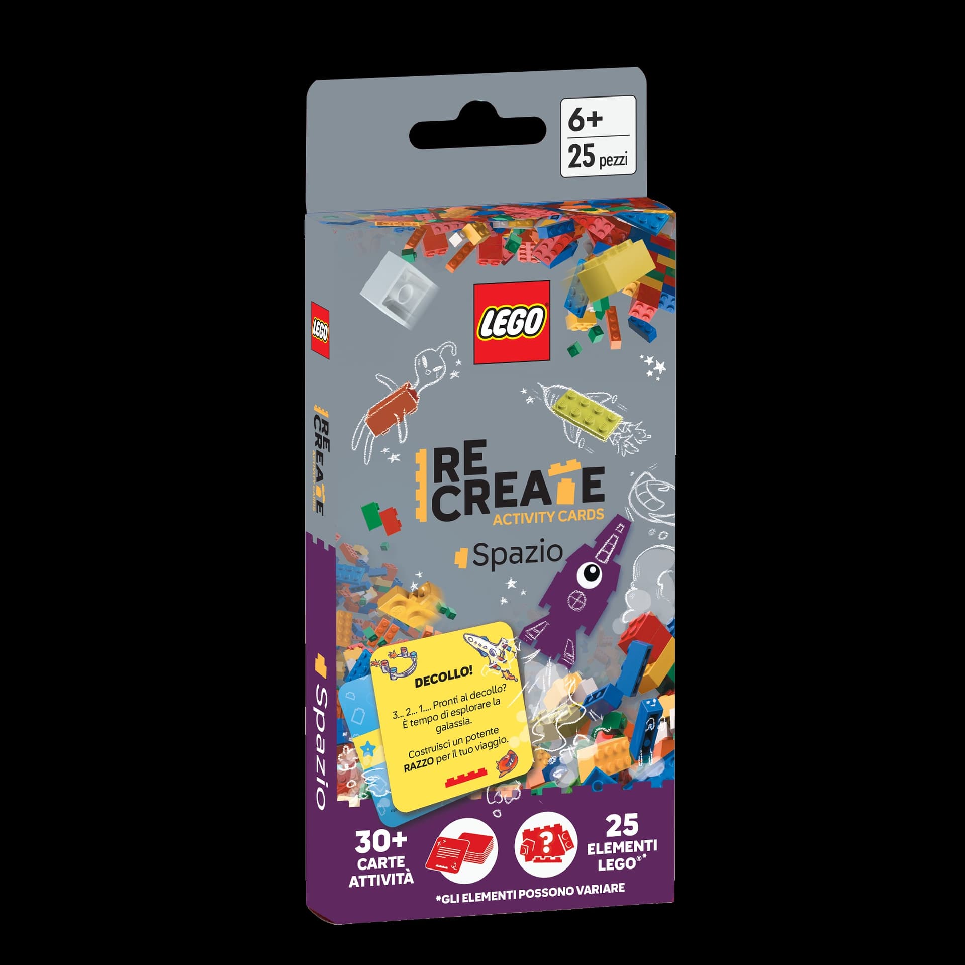 Lego ReCreate Activity Cards - Spazio
