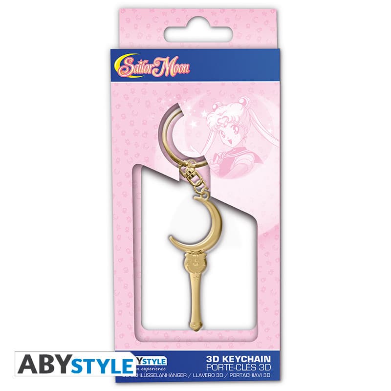 Sailor Moon - Keychain 3D - Moon Stick