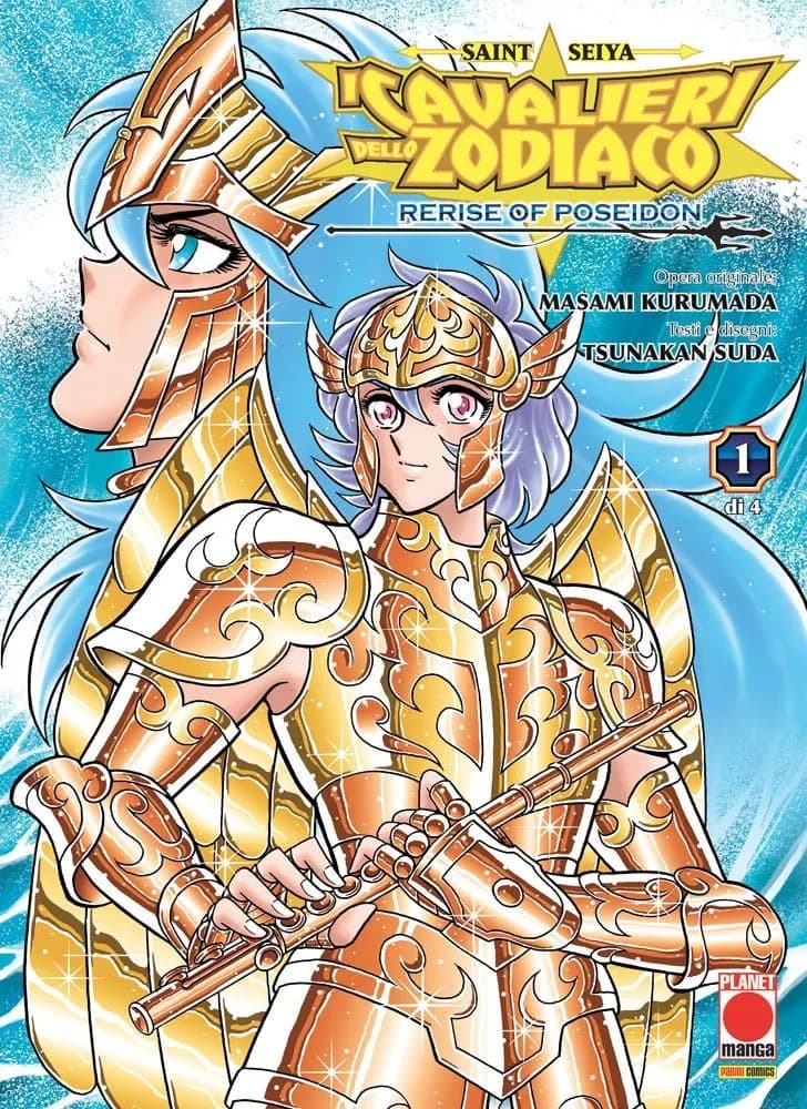 Saint Seiya - I Cavalieri dello Zodiaco - Rerise of Poseidon 1 - Panini Comics - Italiano