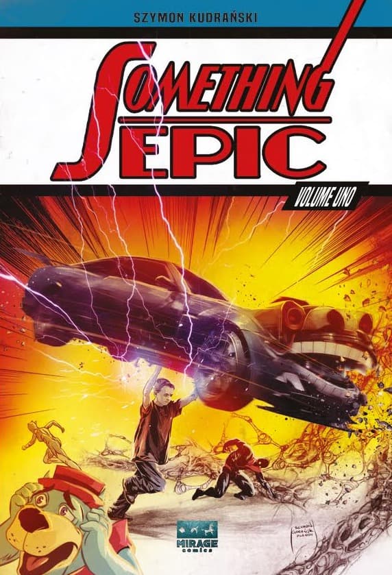 Something Epic Vol. 1 - Homage Action Comics Variant - Mirage Comics - Italiano