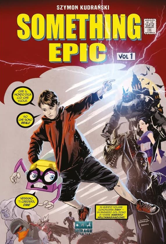 Something Epic Bundle (Vol. 1 Regular + Homage Amazing Fantasy Variant) - Mirage Comics - Italiano