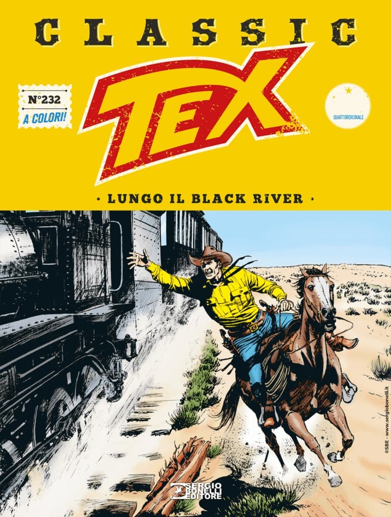 Tex Classic 232 - Lungo il Black River - Sergio Bonelli Editore - Italiano