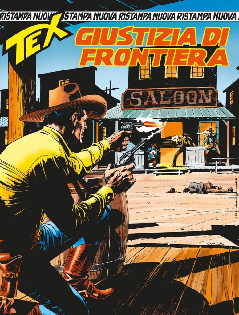 Tex Nuova Ristampa 525 - Giustizia di Frontiera - Sergio Bonelli Editore - Italiano