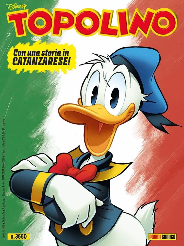 Topolino 3660 - Versione Dialetto Calabria - Panini Comics - Italiano