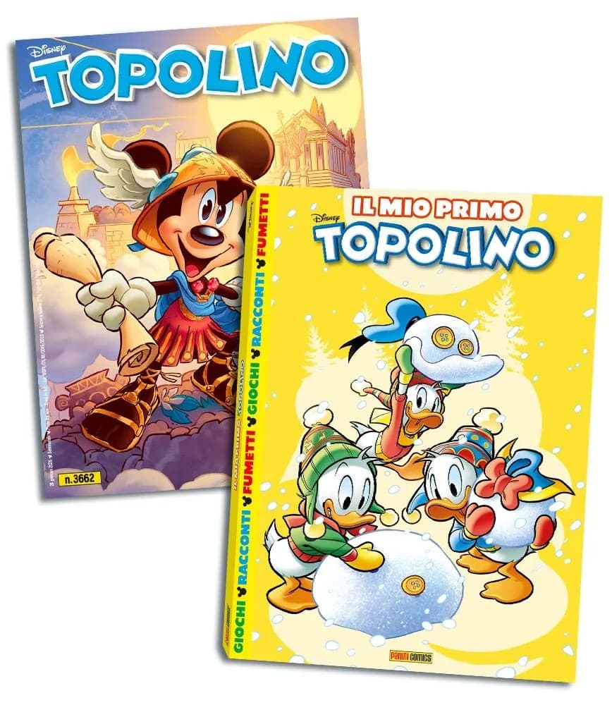 Topolino - Supertopolino 3662 + Il Mio Primo Topolino 3 - Panini Comics - Italiano