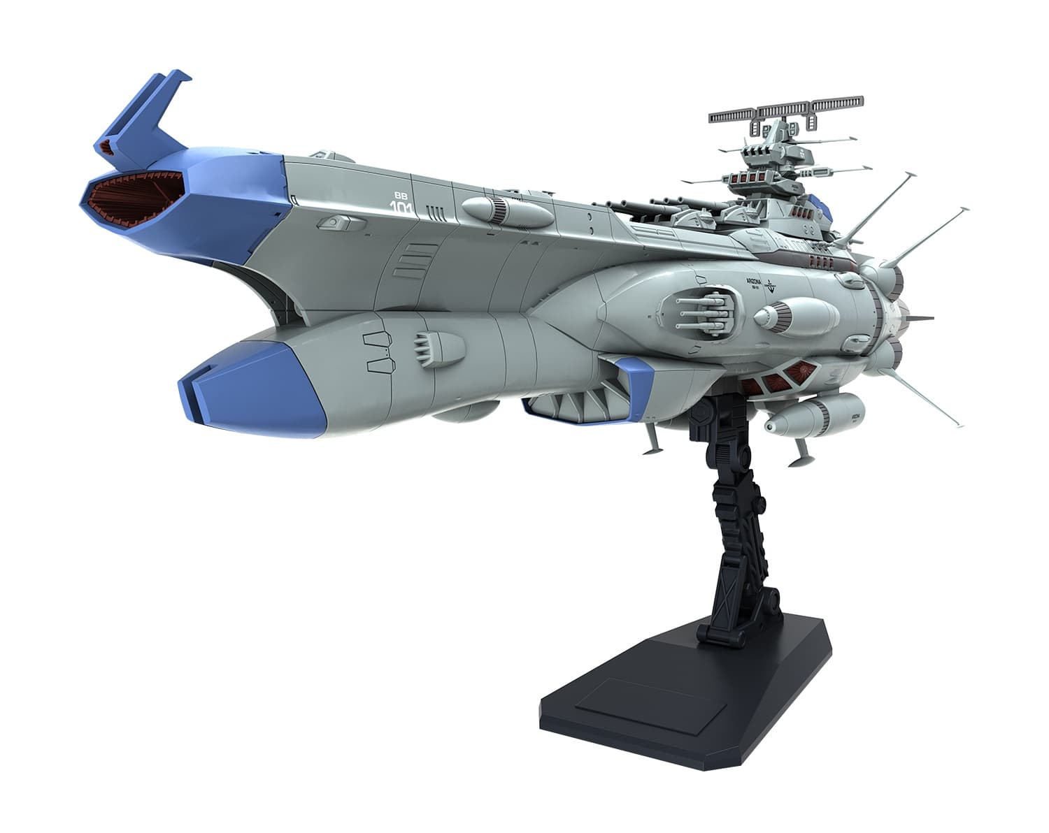 Bb-101 - Arizona Class Space Battle Ship - Model Kit 1/1000