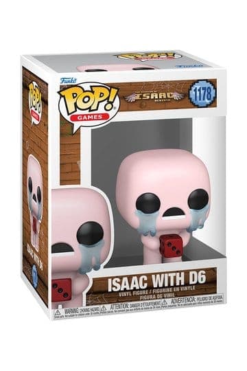 Binding of Isaac Funko POP! Games Vinyl Figure Isaac w/dice 9 cm #1178 - Funko POP!