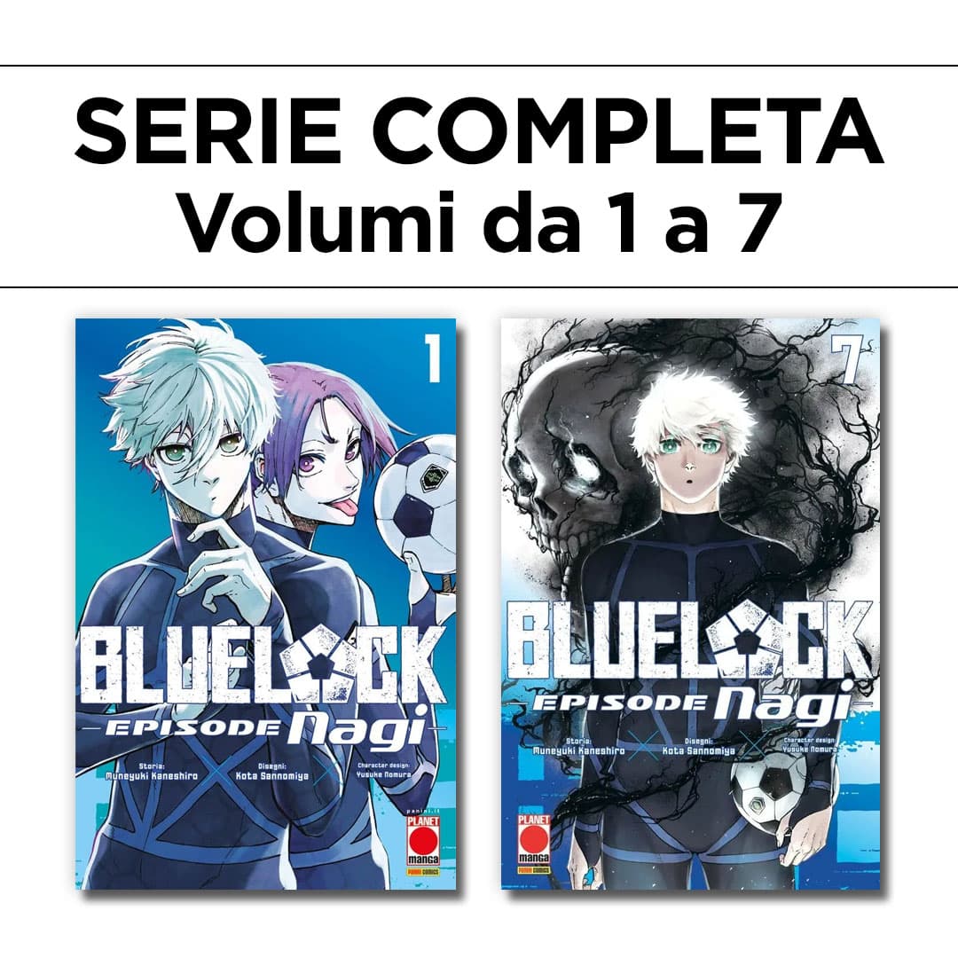 Blue Lock - Episode Nagi 1/7 - Serie Completa - Panini Comics - Italiano