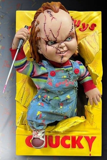 Chucky (Child´s Play) Wall Sculpture 1/2 Bride of Chucky 22 x 23 x 38 cm