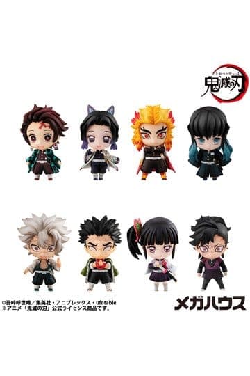 Demon Slayer Kimetsu no Yaiba Trading Figure Tanjiro & Friends Vol. 2 5 cm Assortment 8 Pz
