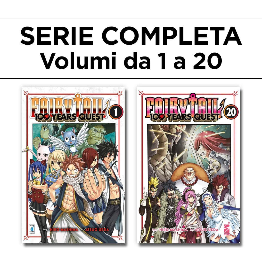 Fairy Tail 100 Years Quest 1/20 - Serie Completa - Edizioni Star Comics - Italiano