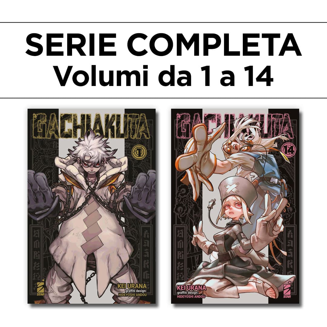 Gachiakuta 1/14 - Serie Completa - Edizioni Star Comics - Italiano