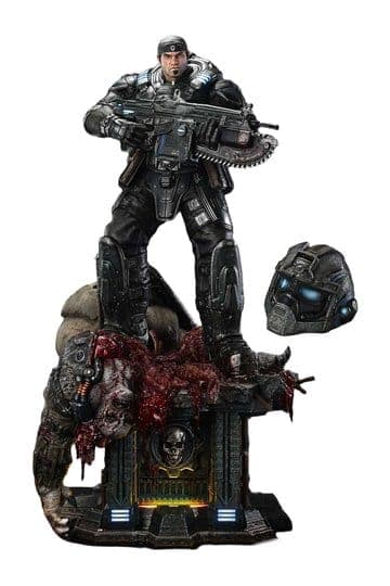Gears of War: Reloaded Real Elite Masterline Series Statue 1/3 Marcus Fenix Ultimate Bonus Version 97 cm