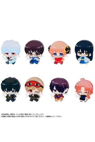 Gintama Karakoro Clear Candy Trading Figure Vol. 2 5 cm Blind Box Assortment 8 Pz