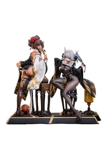 Goddess of Victory: Nikke PVC Statues 2-Pack 1/4 Blanc & Noir