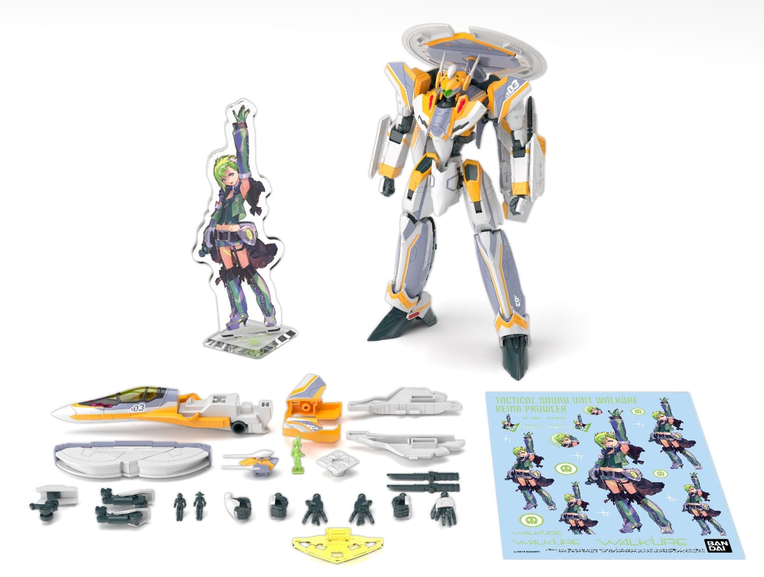 High Grade - Vf-31e Siegfried (Chuck Mustang Use) Deluxe Set - Model Kit 1/100