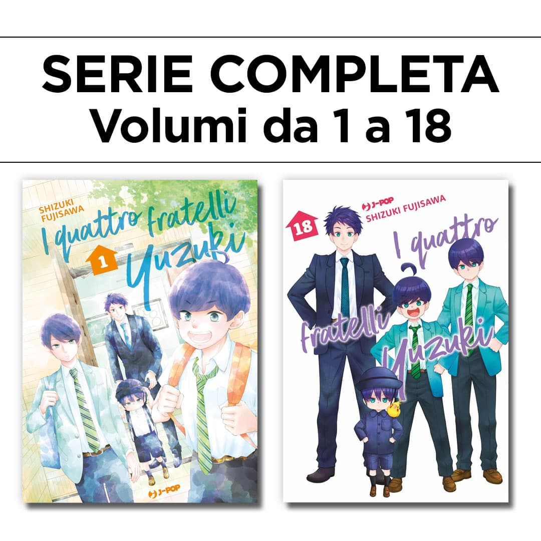 I Quattro Fratelli Yuzuki 1/18 - Serie Completa - Jpop - Italiano