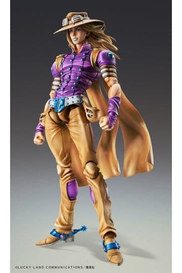 JoJo's Bizarre Adventure Part 7: Steel Ball Run Super Action Action Figure Chozokado Gyro Zeppeli Ver.1.5 16 cm