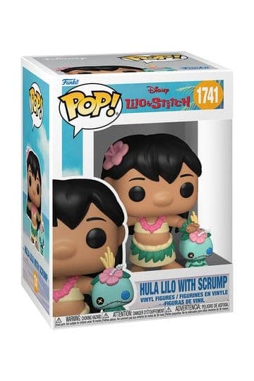 Lilo & Stitch Funko POP! Vinyl Figure Hula Lilo with Scrump 9 cm #1741 - Funko POP!