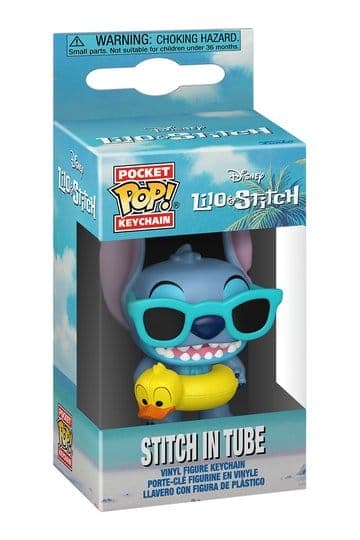 Lilo&Stitch Funko POP! Vinyl Keychains 4 cm Tuber Stitch - Pocket POP! Keychain
