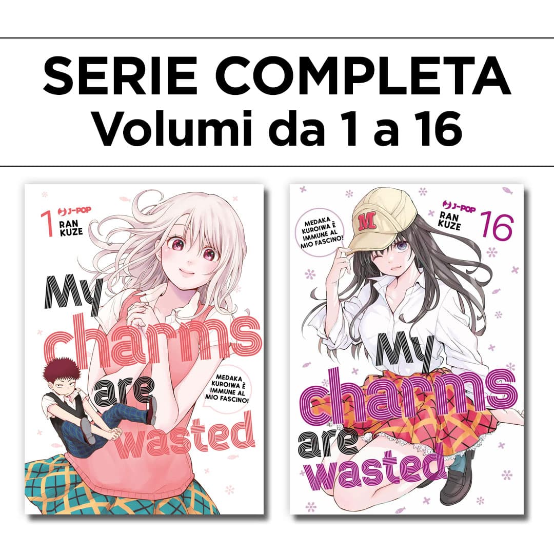 My Charms are Wasted 1/16 - Serie Completa - Jpop - Italiano
