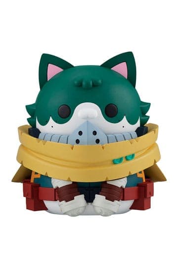 My Hero Academia Mega Cat Project Nyanto! The Big Heroaca Cats Series Series Trading Figure Izuku Midoriya 12 cm