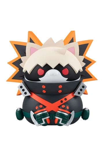 My Hero Academia Mega Cat Project Nyanto! The Big Heroaca Cats Series Series Trading Figure Katsuki Bakugo 12 cm