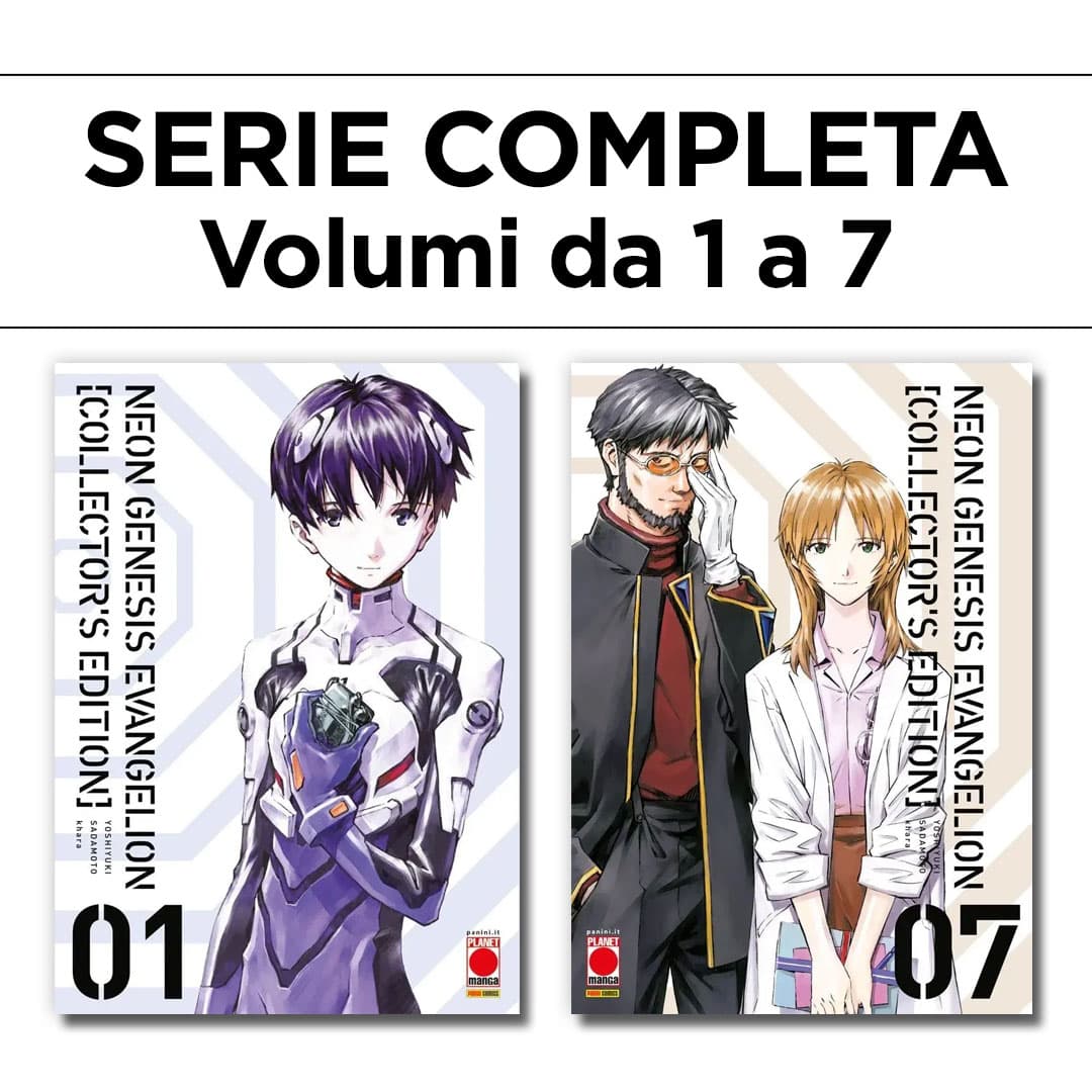 Neon Genesis Evangelion - Collector's Edition 1/7 - Serie Completa - Panini Comics - Italiano