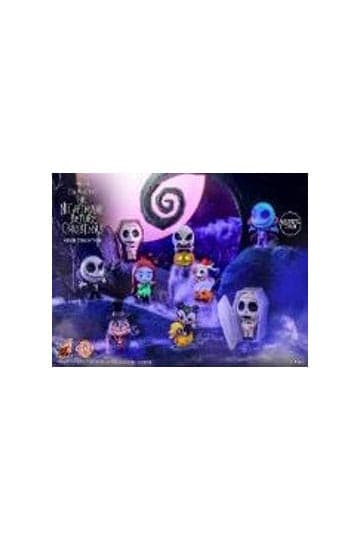 Nightmare Before Christmas Bobble Hero Cosbi Bobble-Head Series 2 8 cm Blind Box Display 8 Pz