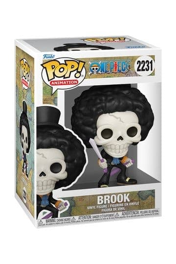 One Piece Funko POP! Animation Vinyl Figure Brook (Refresh) 9 cm #2231 - Funko POP!