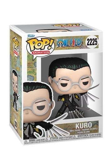 One Piece Funko POP! Animation Vinyl Figure Kuro 9 cm #2225 - Funko POP!