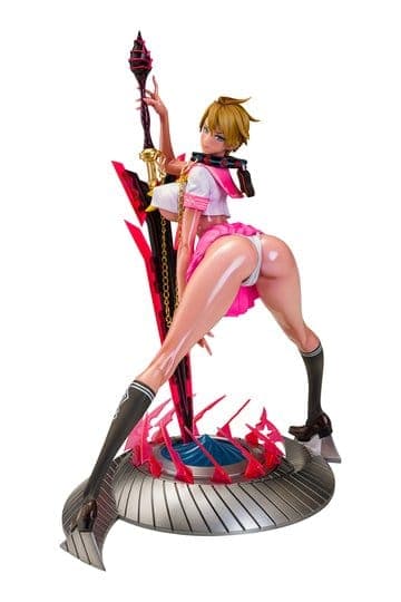 Original Character Mahou Shoujo Series Statue 1/6 Rui Asuka Pink Summer Sailor Ver. Illustration by Raita 29 cm