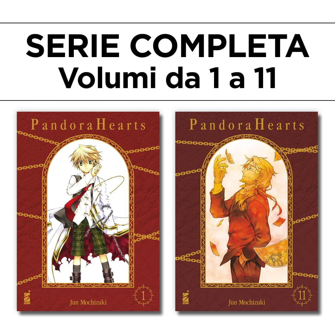 Pandora Hearts - New Edition 1/11 - Serie Completa - Edizioni Star Comics - Italiano