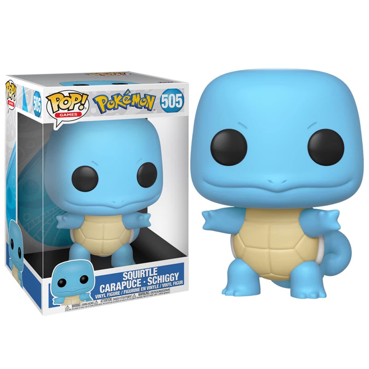 Pokémon Funko POP! Games Jumbo Vinyl Figure Squirtle 25 cm #505 - Funko POP!