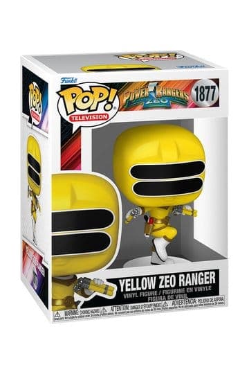 Power Rangers Zeo Funko POP! Movies Vinyl Figures Zeo Ranger Yellow 9 cm #1877 - Funko POP!