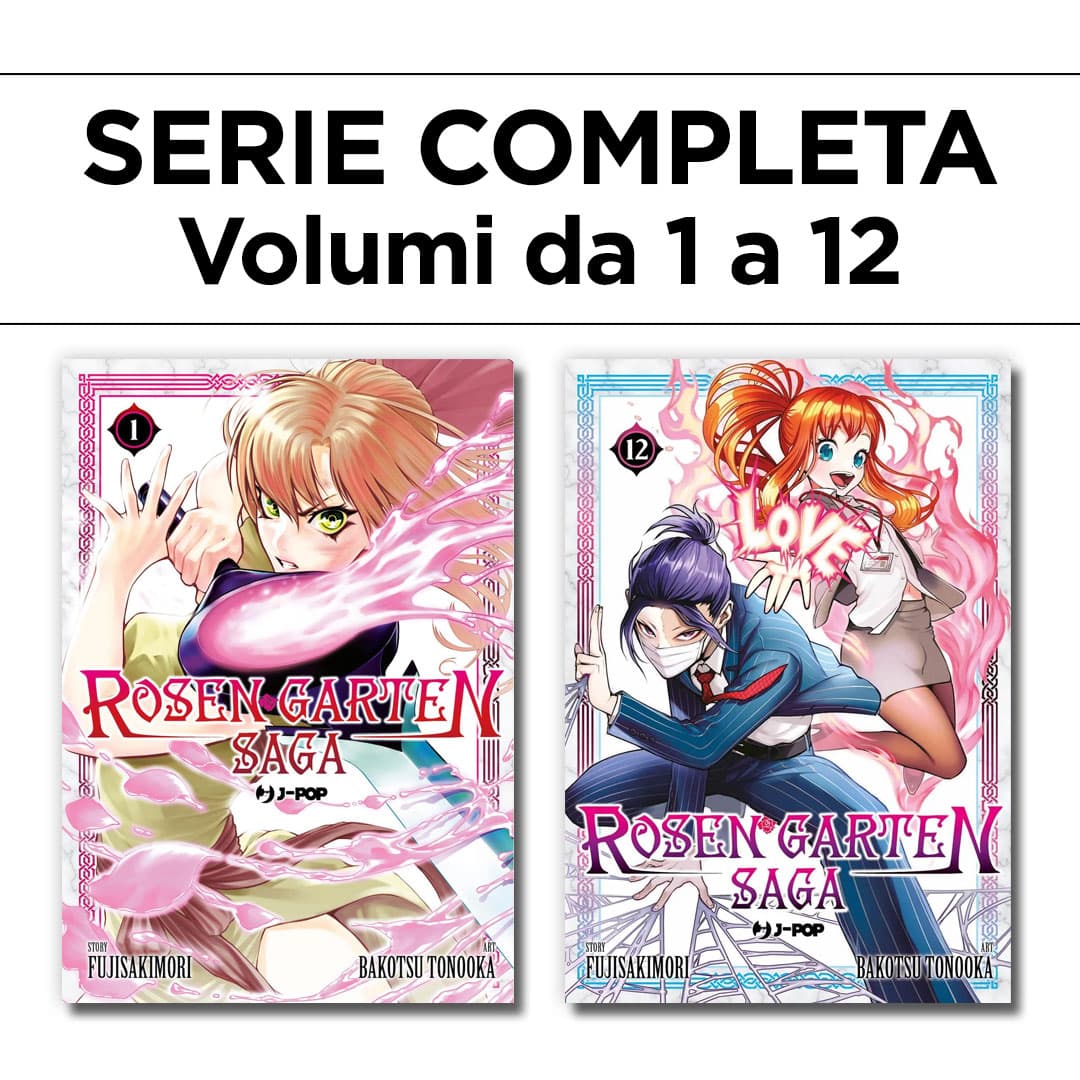 Rosen Garten Saga 1/12 - Serie Completa - Jpop - Italiano