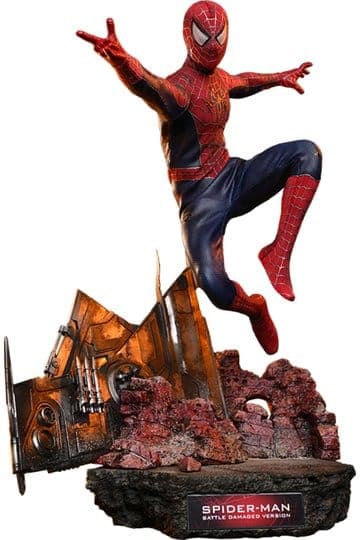 Spider-Man Movie Masterpiece Action Figure 1/6 Spider-Man (Battle Damaged Version) 30 cm