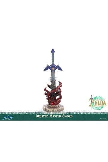 The Legend of Zelda: Tears of the Kingdom Life Size Statue 1/1 Decayed Master Sword 28 cm