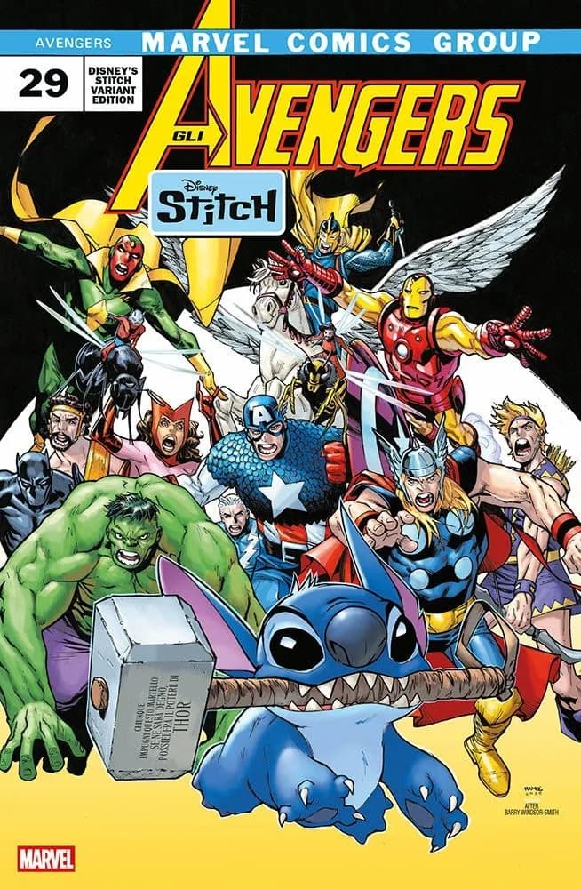 Avengers 29 - Stitch Variant - I Vendicatori 191 - Panini Comics - Italiano