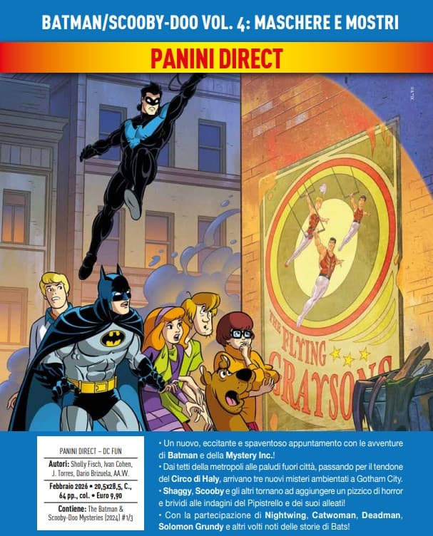 Batman / Scooby Doo! Vol. 4 - Maschere e Mostri - DC Fun - Panini Comics - Italiano