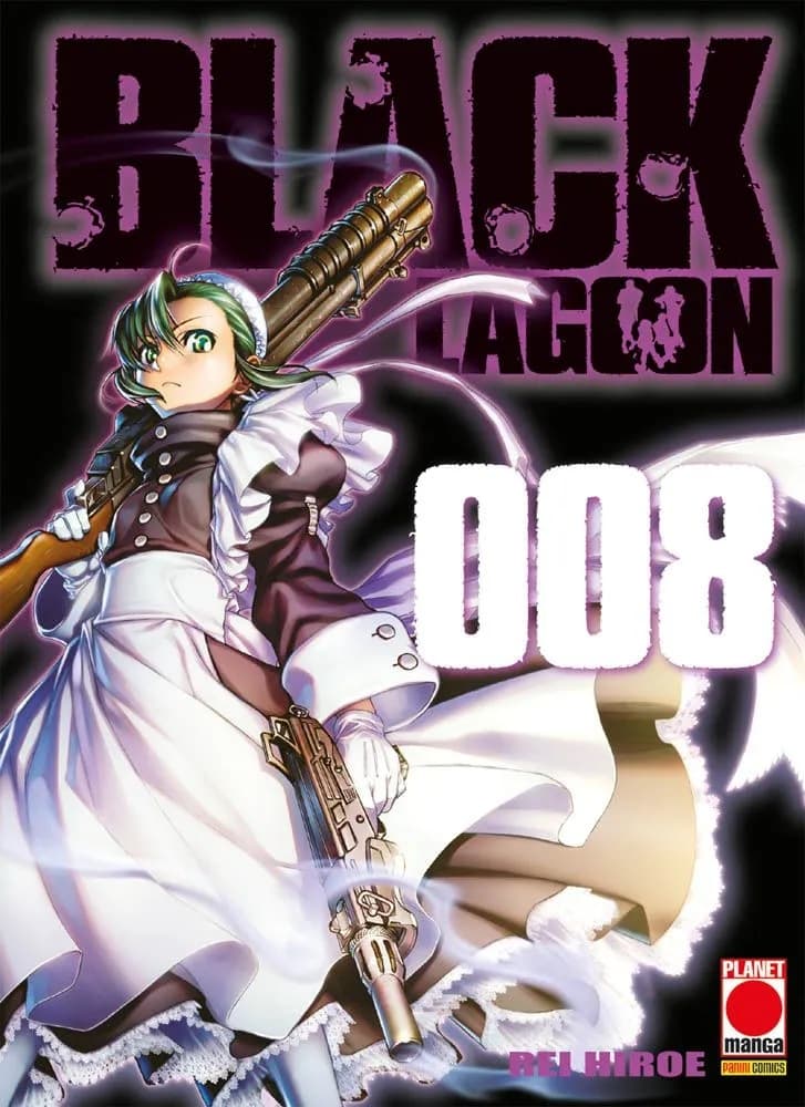 Black Lagoon 8 - Seconda Ristampa - Panini Comics - Italiano