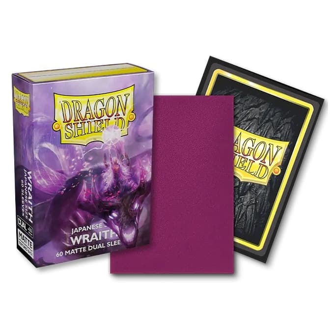 Bustine Protettive Japanese Size - Matte Dual Sleeves - Wraith - Confezione Da 60