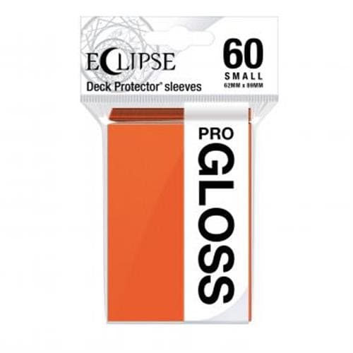 Bustine Protettive Small Size - Eclipse Gloss Pumpkin Orange - Confezione Da 60