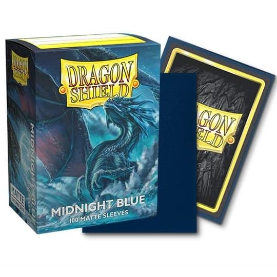 Bustine Protettive Standard Size - Matte Sleeves - Midnight Blue - Confezione Da 100