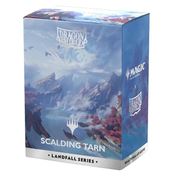 Bustine Protettive Standard Size - Matte Dual Art Sleeves - Landfall Series "Scalding Tarn" - Confezione Da 100